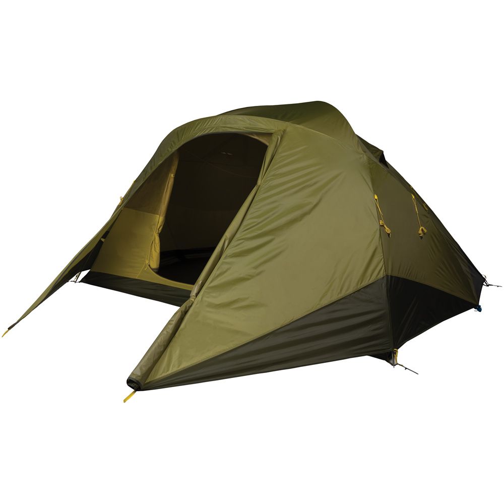 Gannet 6-Person Green Camping Tent with Gear Loft Theater