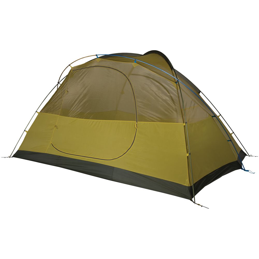 Gannet 6-Person Green Camping Tent with Gear Loft Theater