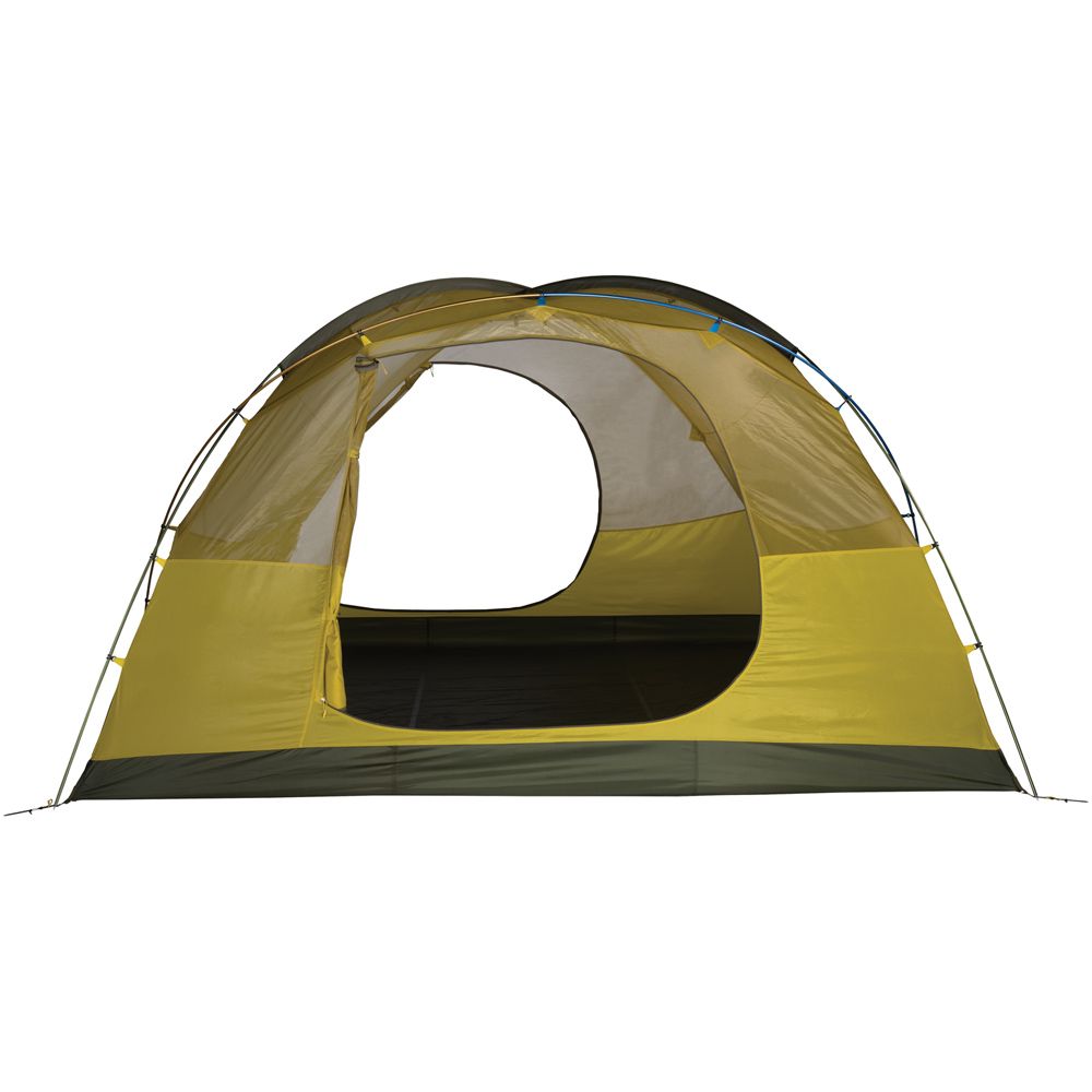 Gannet 6-Person Green Camping Tent with Gear Loft Theater