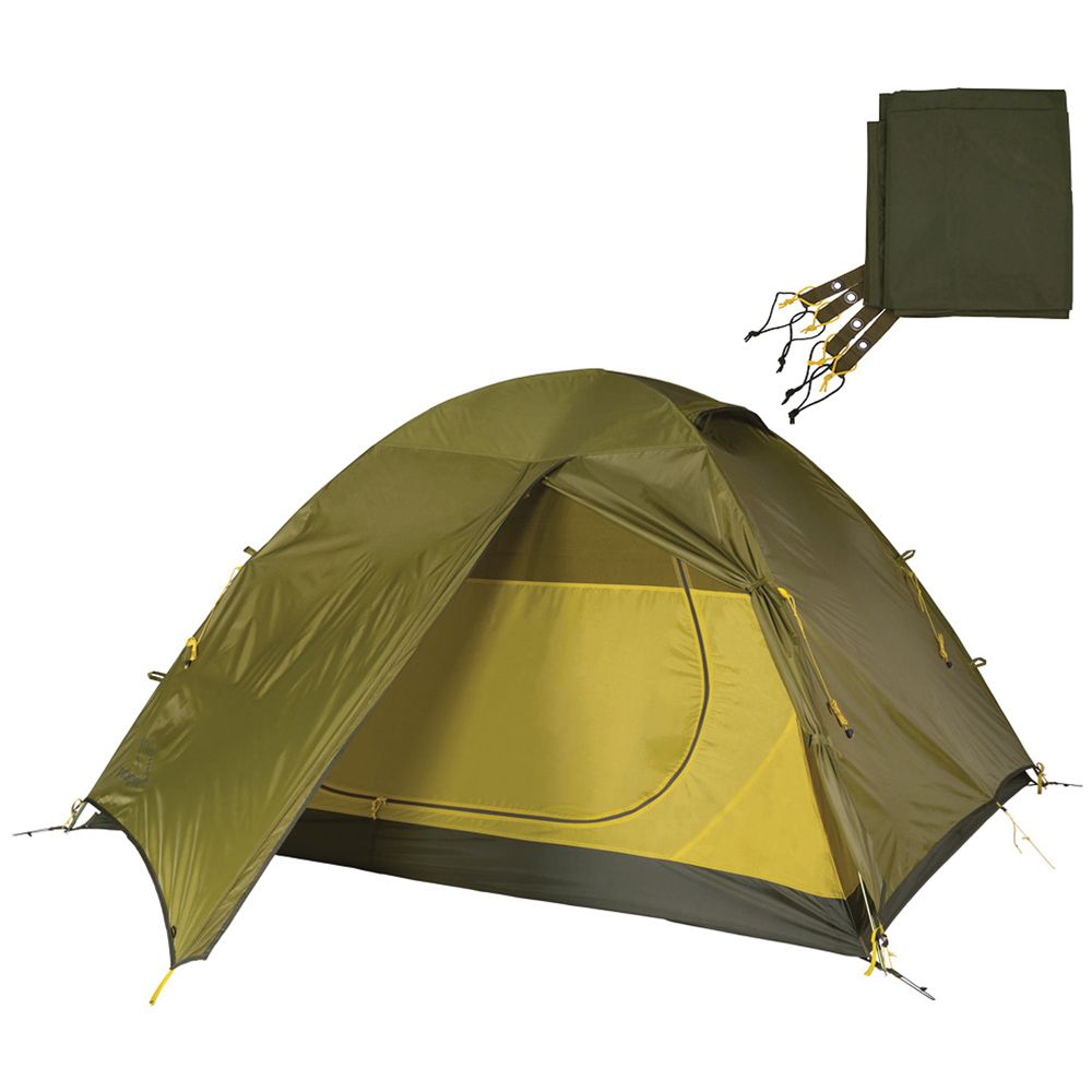 Peregrine Gannet 4-Person Camping Tent Combo - Gear Loft & Footprint Included