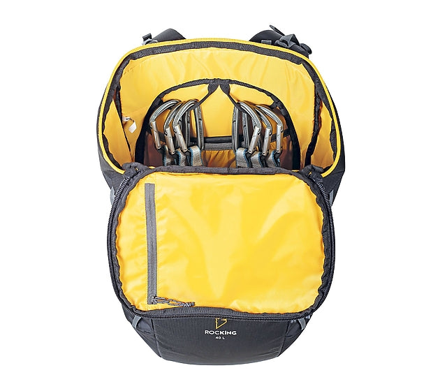 Singing Rock Rocking 40L Crag Bag | Climbing Backpack w/ Rope Tarp