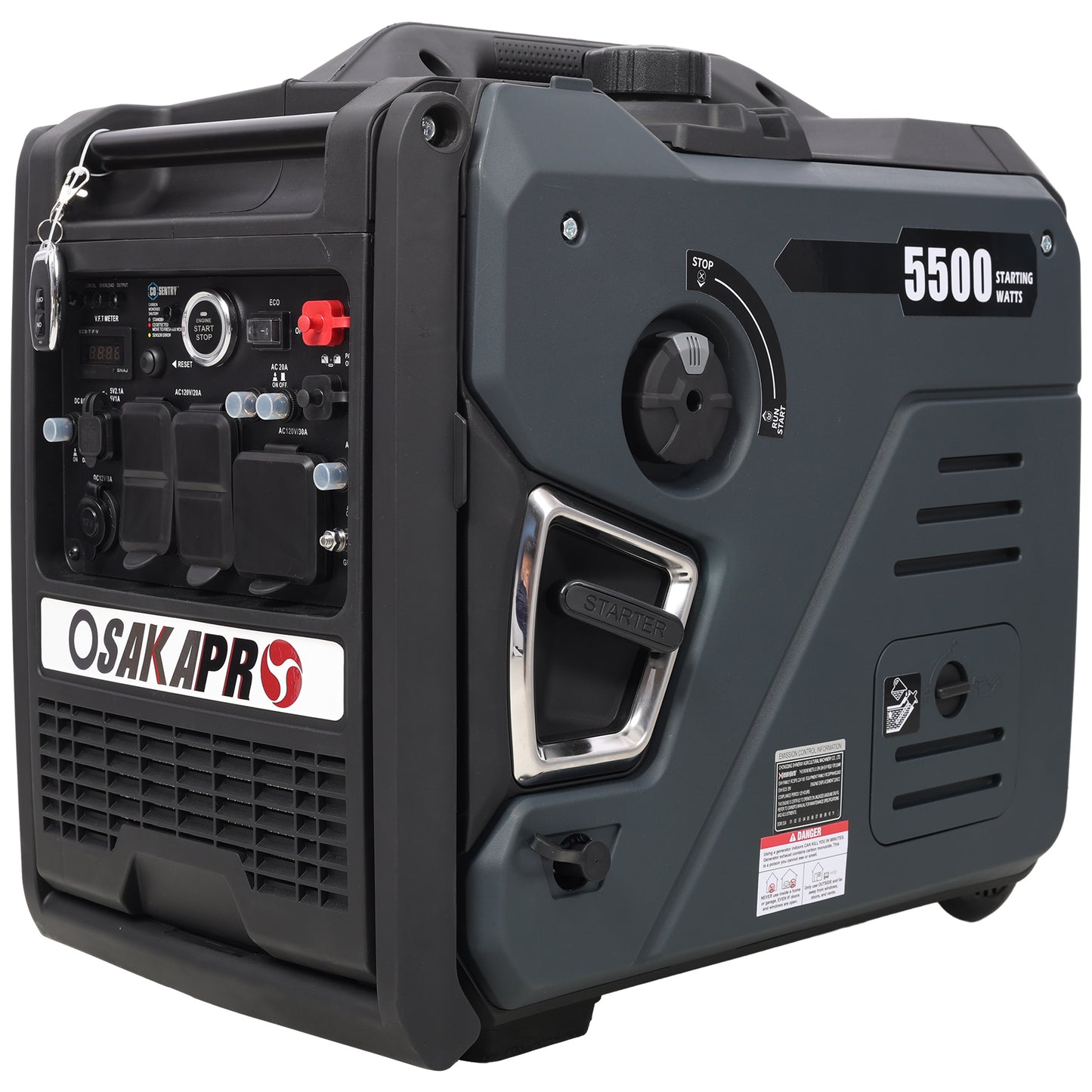 5.5KW Inverter Generator Dual Fuel