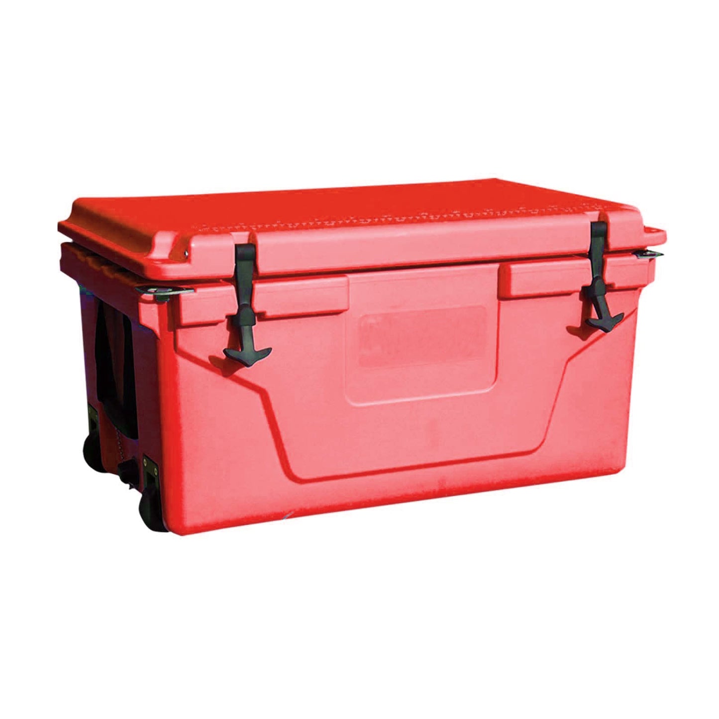 EchoSmile 65QT Portable Cooler Red with Wheels