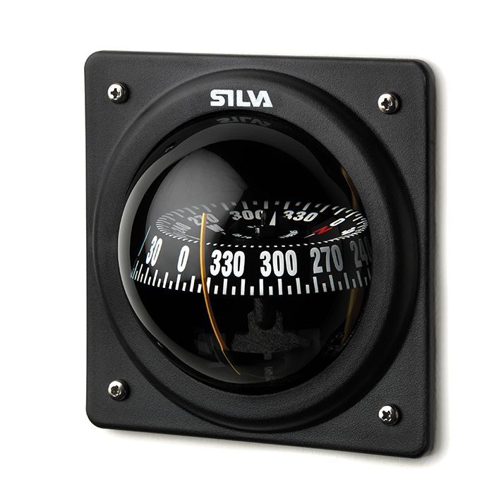 Silva 70P Marine Compass mounted on a yacht