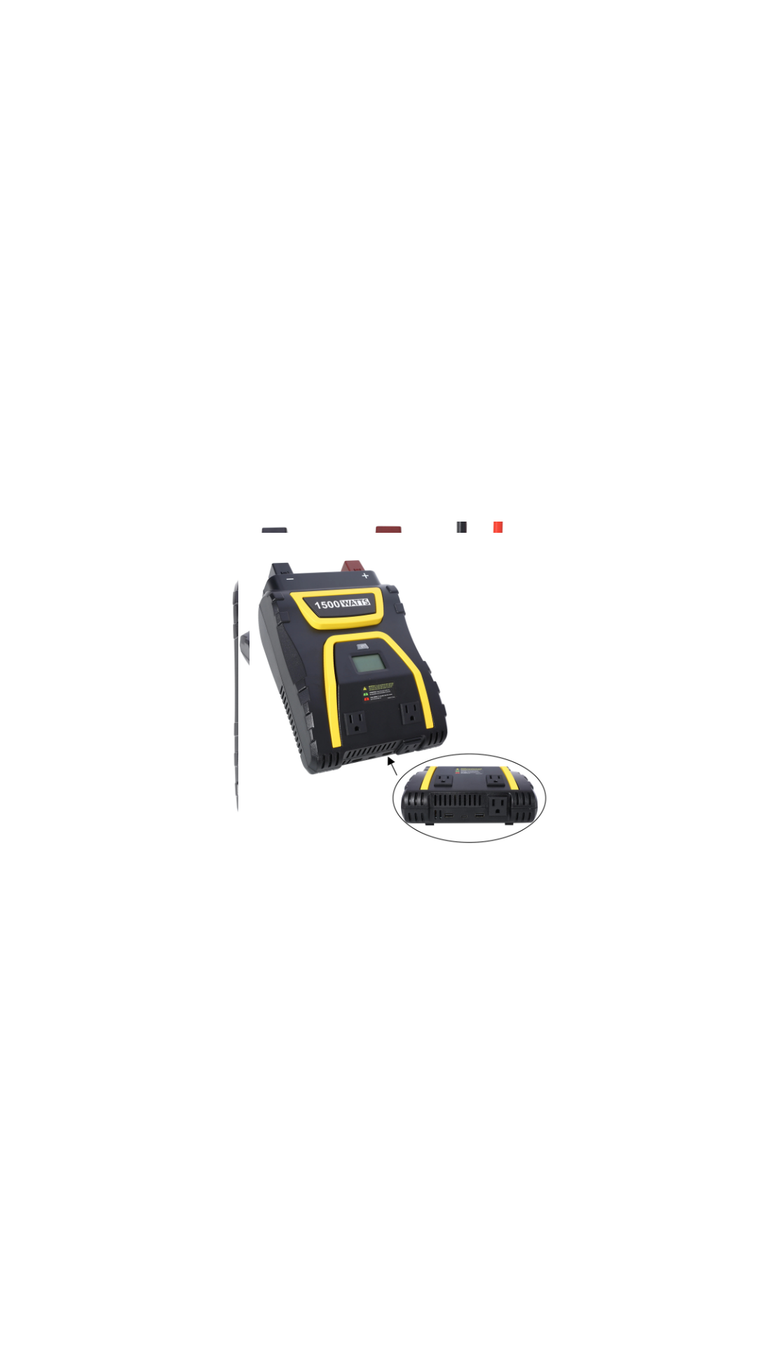 1500W Power Inverter for Camping & RV - Modified Sine Wave