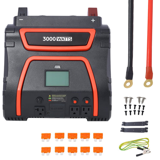 3000W Power Inverter for Camping & RV - Modified Sine Wave, ETL for camping and outdoor | campingood.com