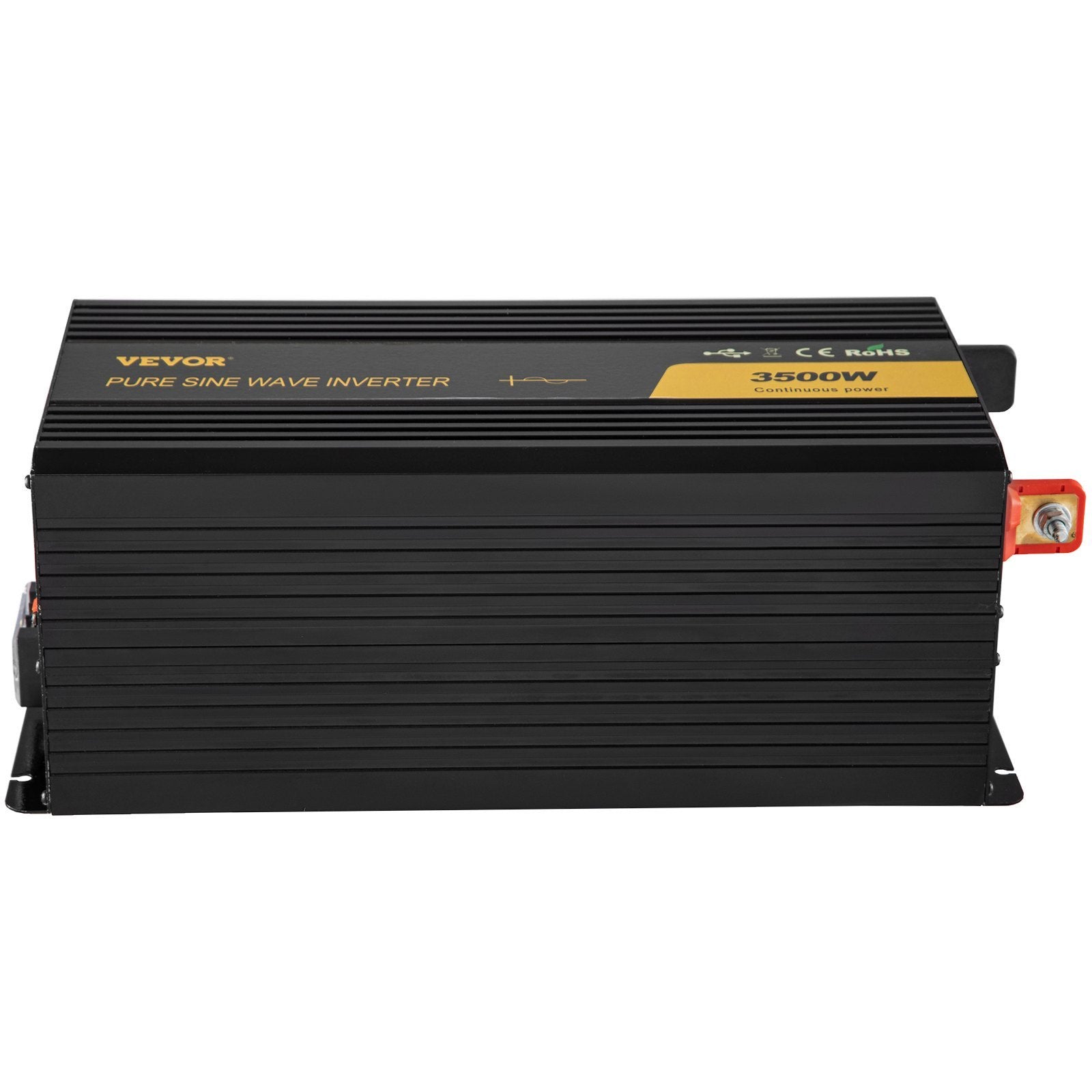 3500W Pure Sine Wave Power Inverter, 12V DC to 120V AC, Black | Campingood for camping and outdoor | campingood.com
