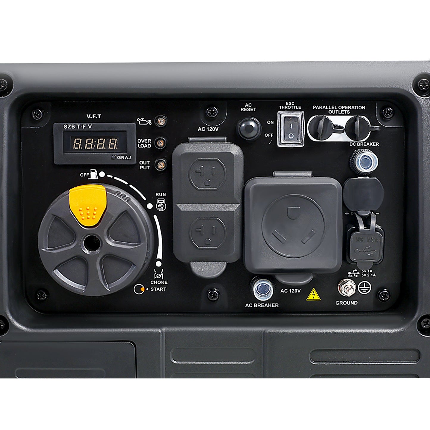 4500W Inverter Generator Grey Quiet for camping and outdoor | campingood.com