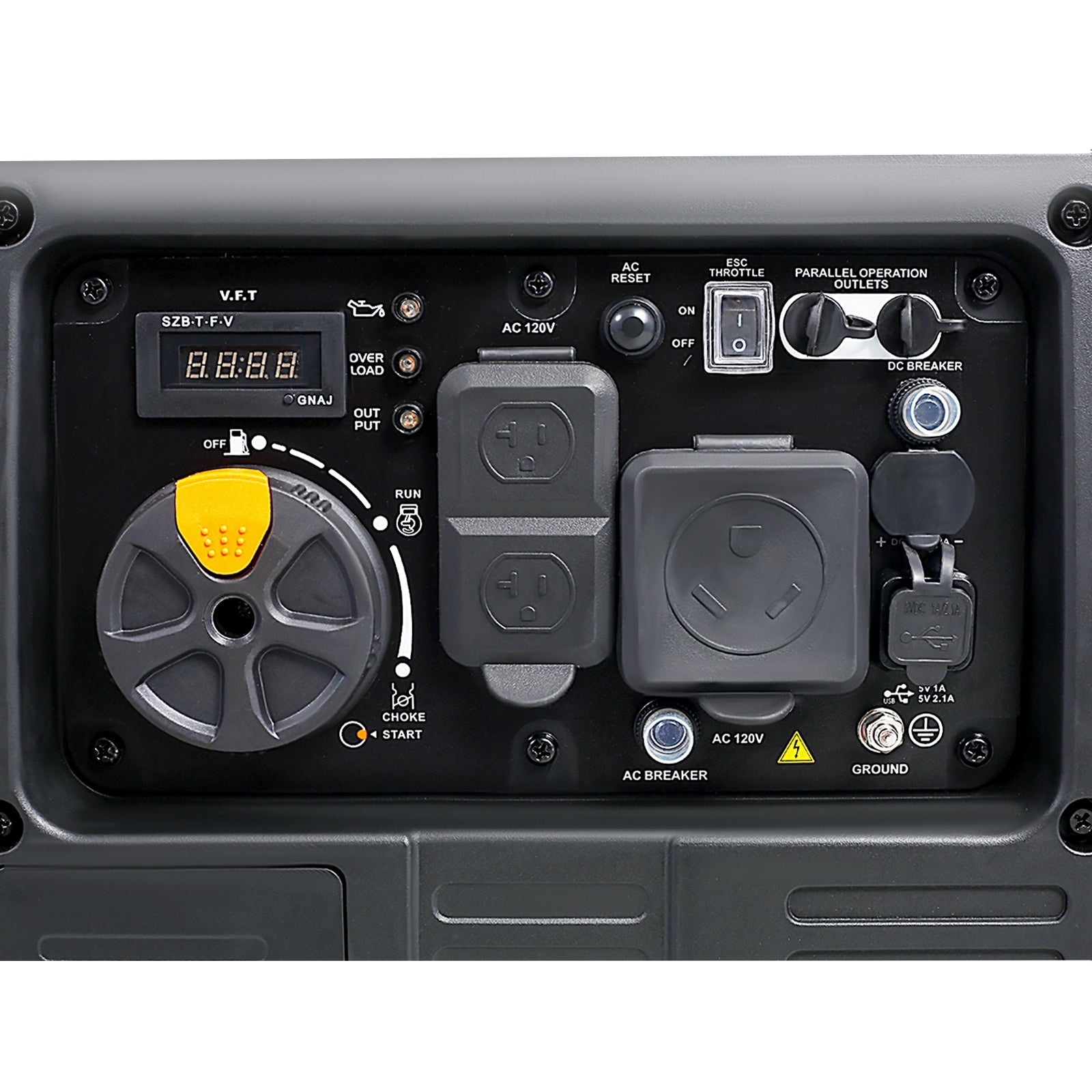 4500W Inverter Generator Grey Quiet for camping and outdoor | campingood.com