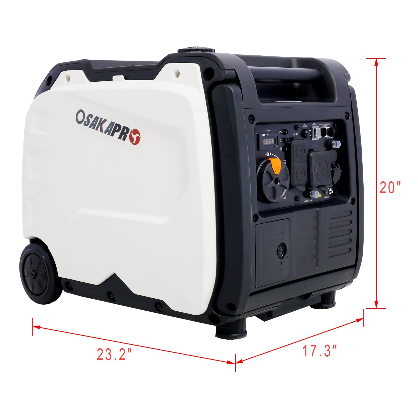 4500W Inverter Generator Grey Quiet for camping and outdoor | campingood.com