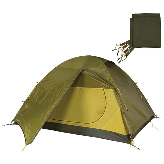 Peregrine Gannet 4-Person Camping Tent Combo - Gear Loft & Footprint Included