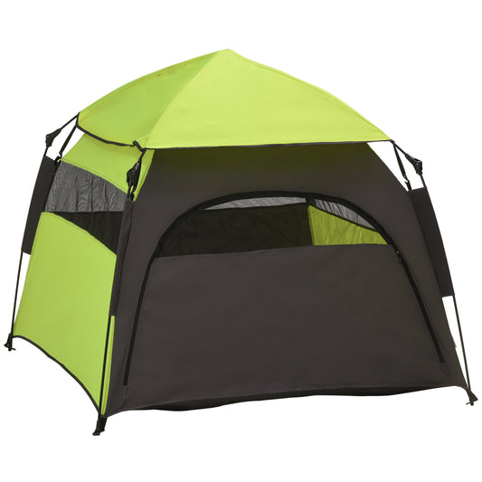 PawHut Pop Up Dog Tent Green