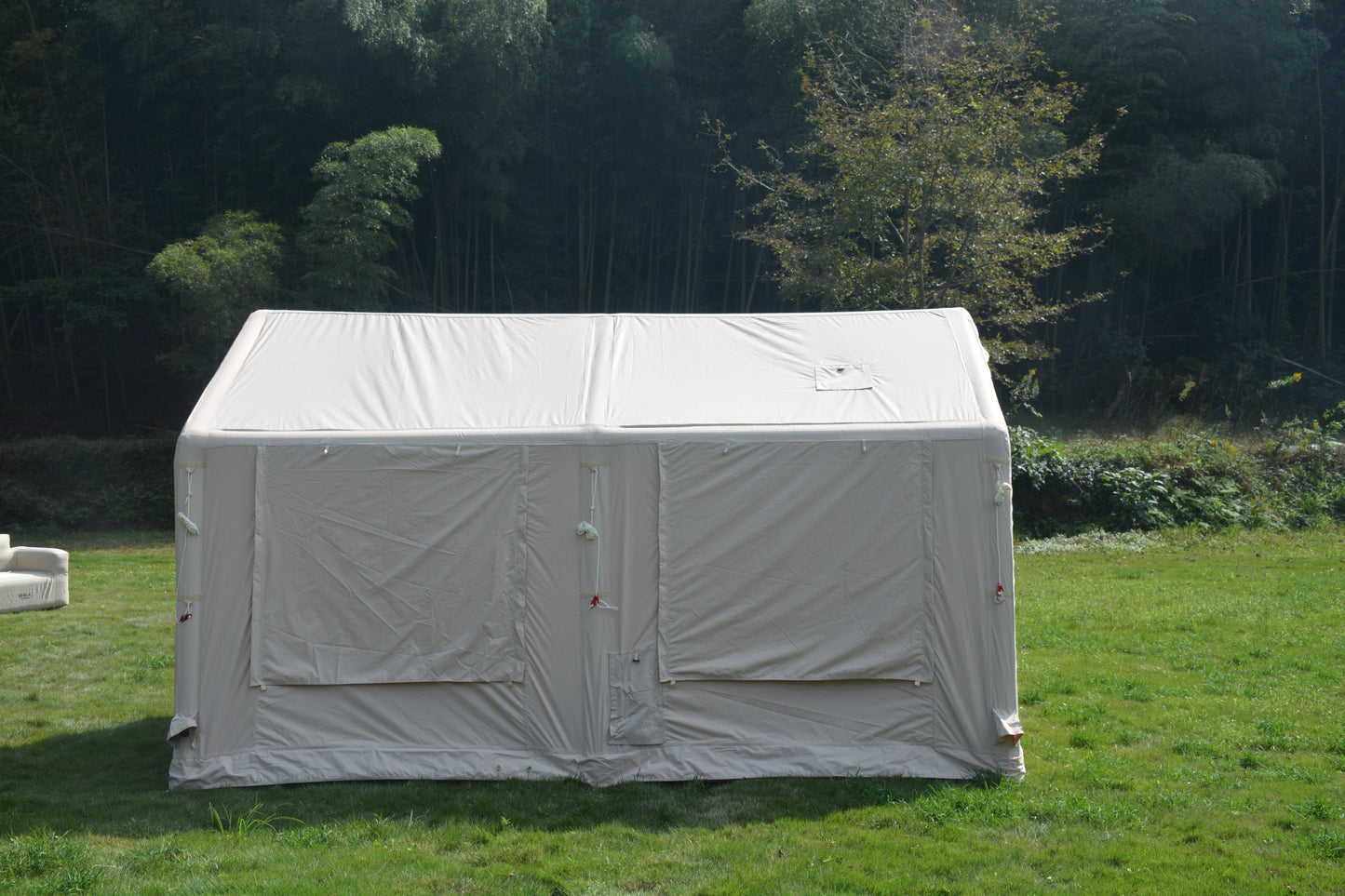 9.8x13ft Inflatable Tent Beige with Pump for camping and outdoor | campingood.com