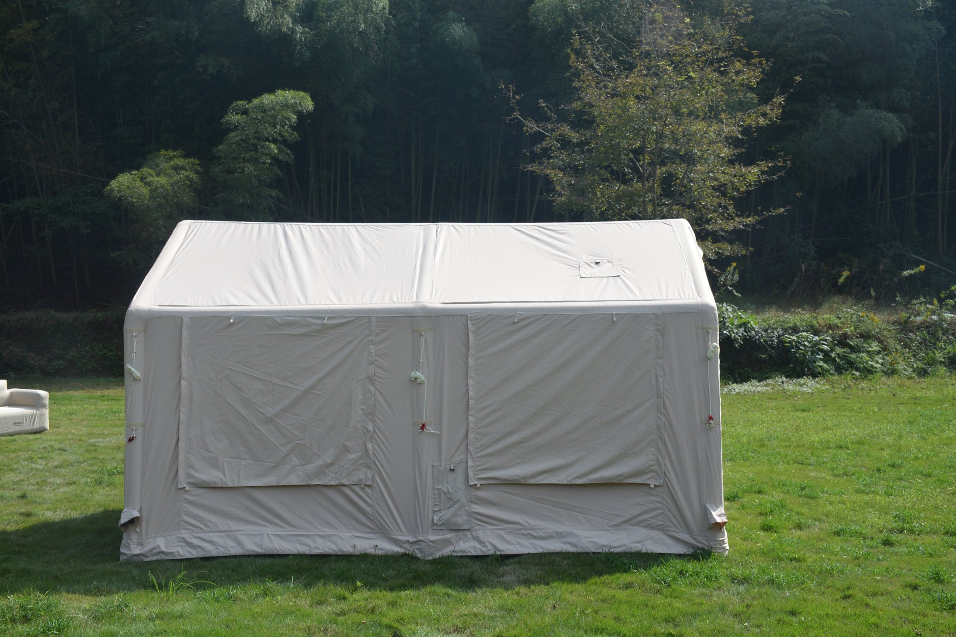 9.8x13ft Inflatable Tent Beige with Pump for camping and outdoor | campingood.com