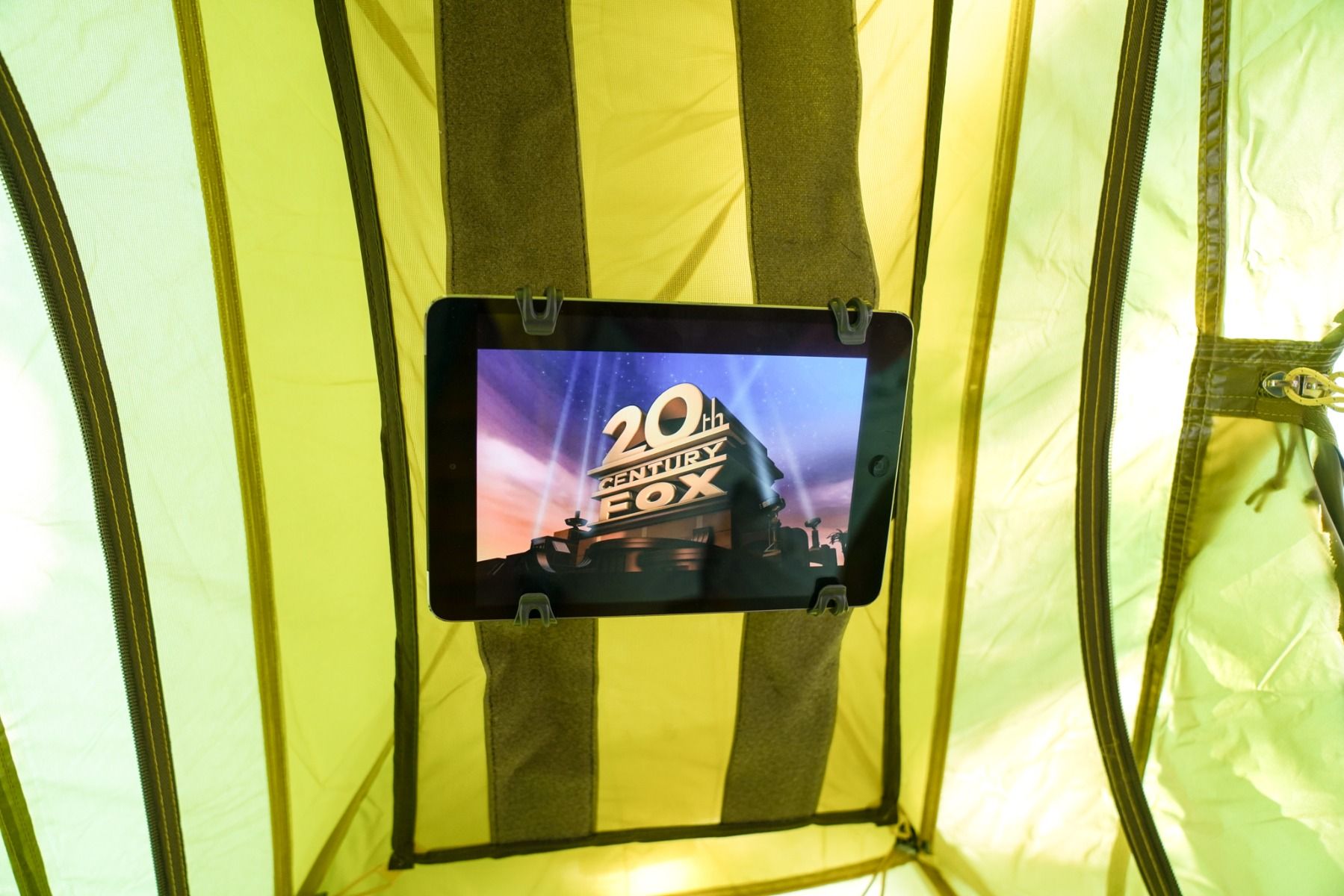 Gannet 6 - Person Green Camping Tent with Gear Loft Theater for camping and outdoor | campingood.com