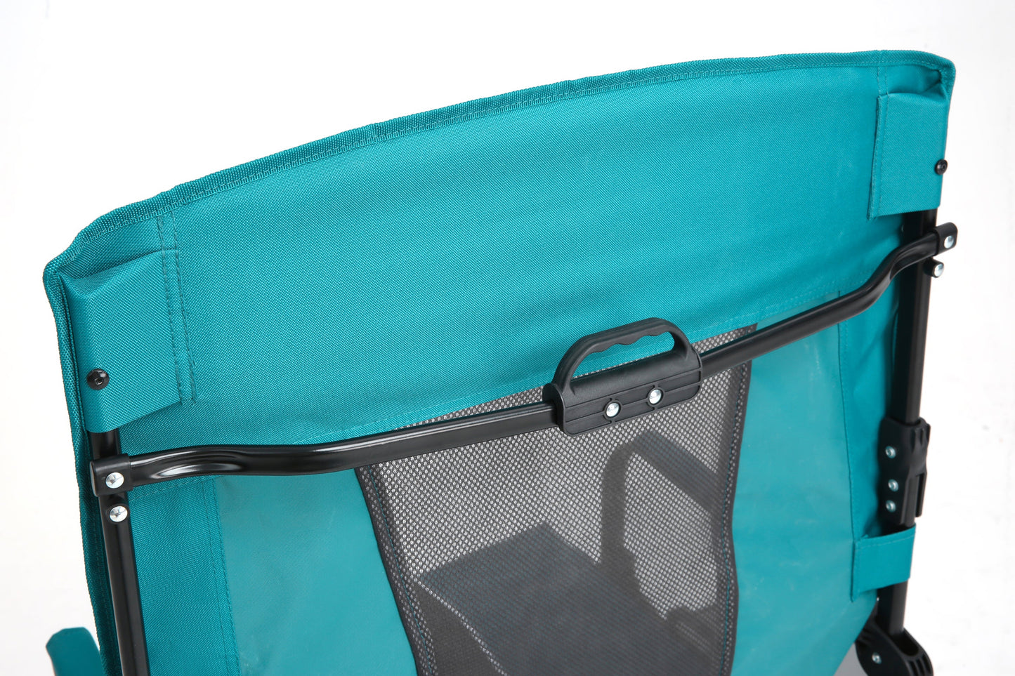 Heavy Duty Director's Camping Chair with Side Table & Cup Holder | Blue for camping and outdoor | campingood.com