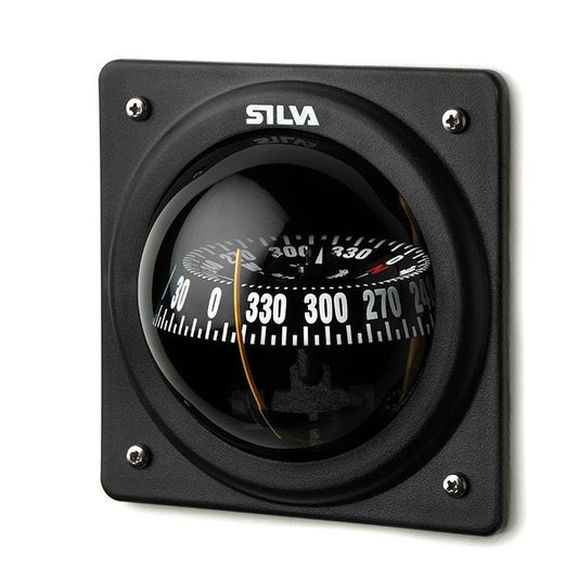 Silva 70P Marine Compass mounted on a yacht