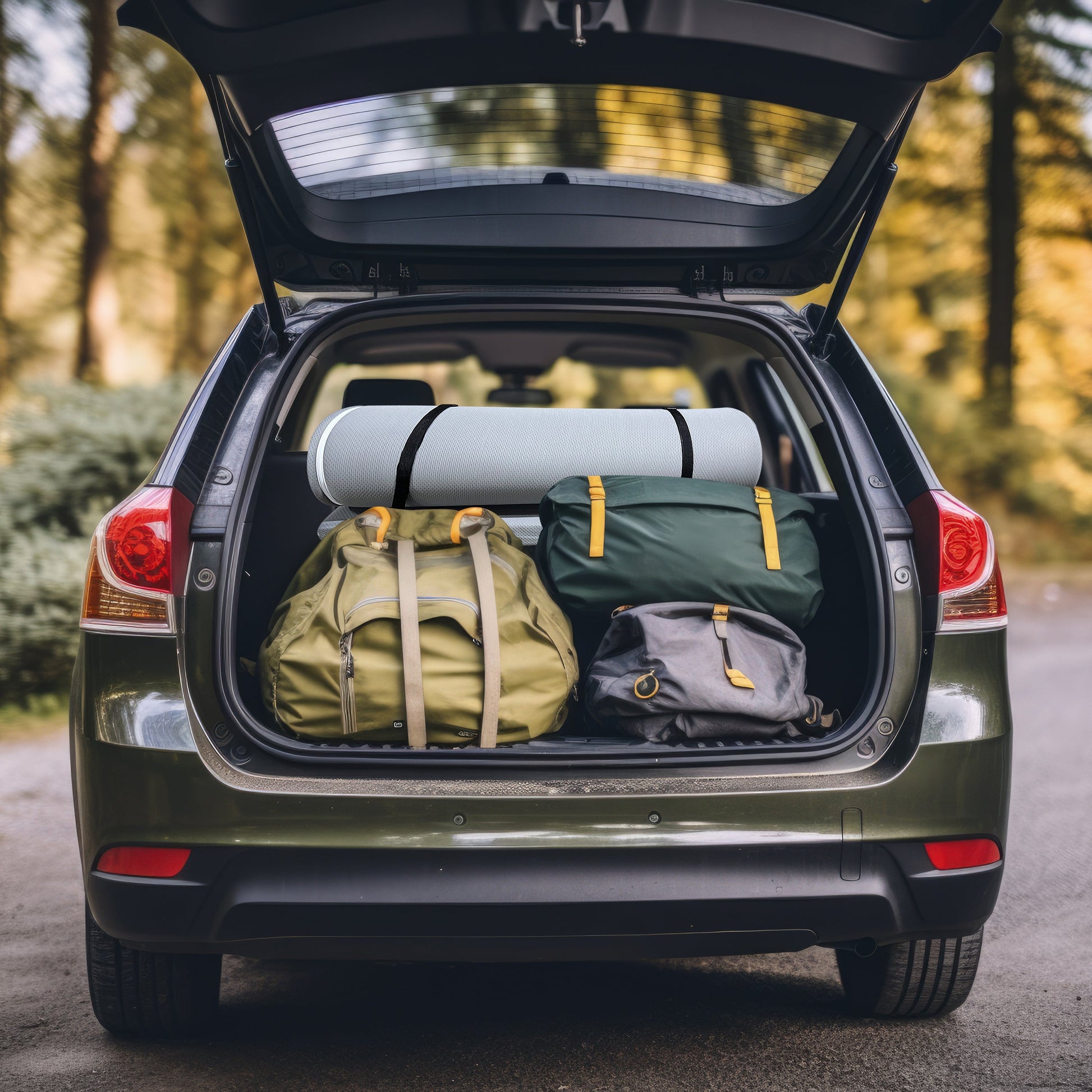 Memory Foam Camping Mattress 63x26 with Water - Resistant Cover for camping and outdoor | campingood.com