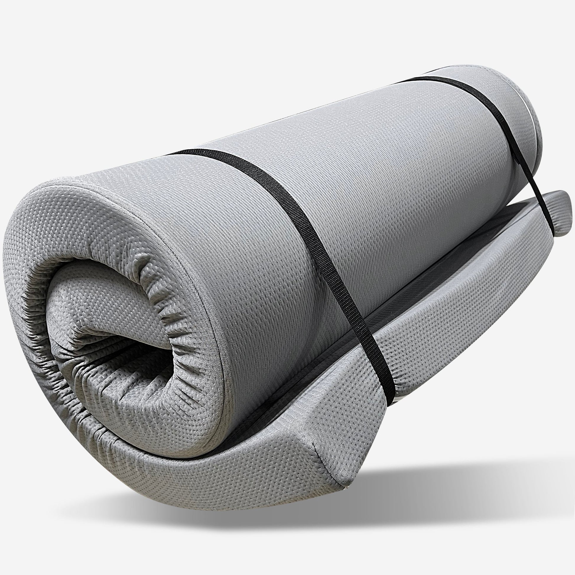 Memory Foam Camping Mattress with Water - Resistant Cover – Grey, 75"x38" for camping and outdoor | campingood.com