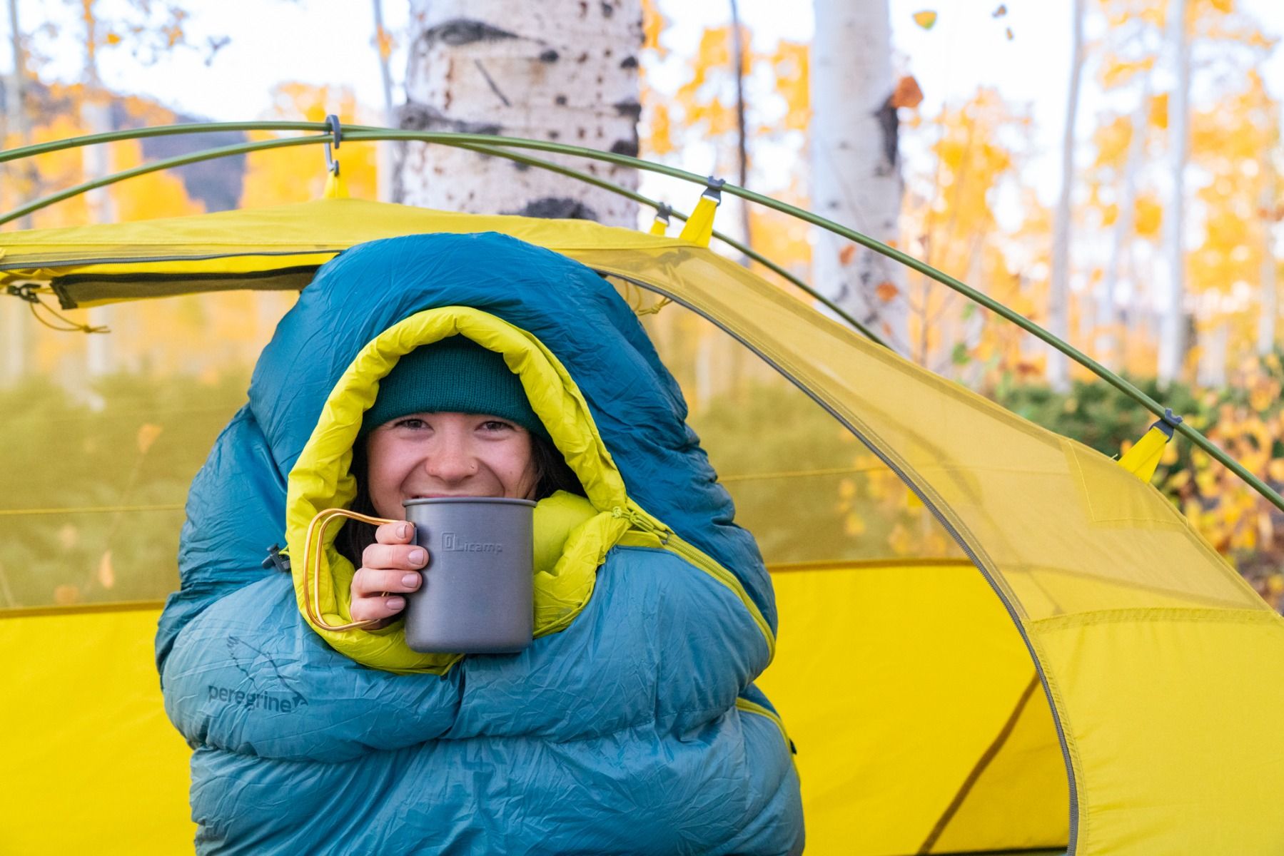 Peregrine Anatum 20°F Down Sleeping Bag for Backpacking for camping and outdoor | campingood.com